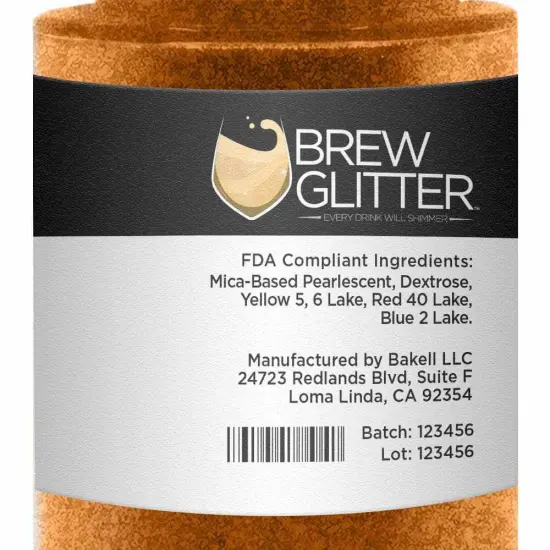 Bronze Edible Glitter Spray Pump | Brew Glitter&reg; {6}