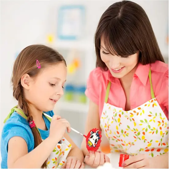 BABY Summer Seashells Painting Kit for Kids 16pcs, Arts and Crafts Kits for Girls Boys Age 6 7 8 9 10 11 12, Natural Sea Shells DIY Painting with Watercolor Paints and Brush 2.7-3.5 Inches {3}