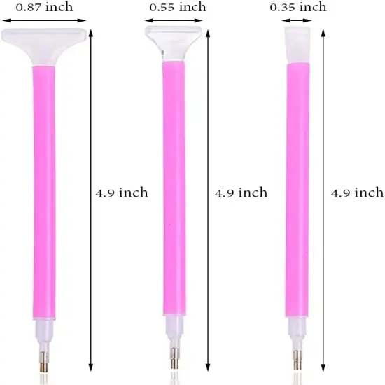 3 Different Types DIY 5D Diamond Embroidery Pen for Diamond Rhinestone Painting Tool {2}