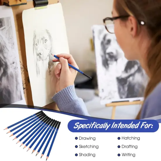 120 Pcs Graphite Sketch Pencil Set (8B - 5H) Professional Drawing Pencils for Beginners Pro Artists Drawing Art, Sketching {5}