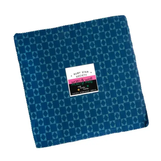 Warp and Weft Wovens 10" Square Pack (Layer Cake) in Ooh Lucky Lucky by Alexia Abegg for Ruby Star Society (RS4121LC) {1}