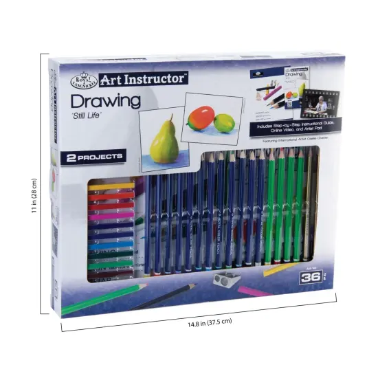 AIS-103 | Still Life Drawing Art Set - 36pc {4}