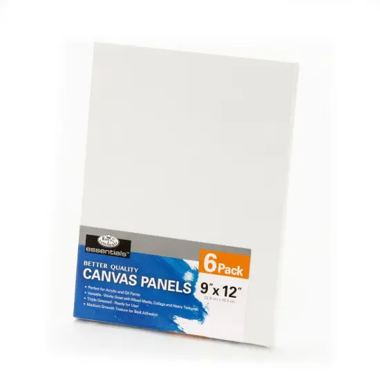 CNVB-912-6 | 6-pack 9" x 12" Canvas Board {1}