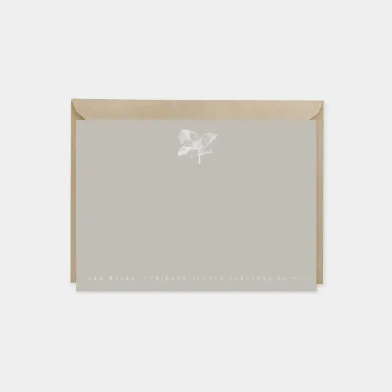 Moringa Oliefera Botanical Note Cards II {1}