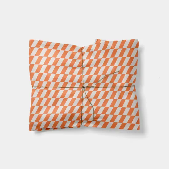 Diagonal Checkerboard Gift Wrap {1}