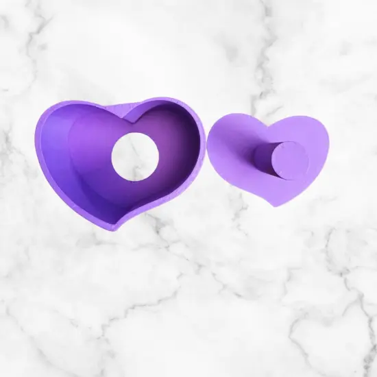 Valentines Heart Cartoon Cake Pop Mold {2}