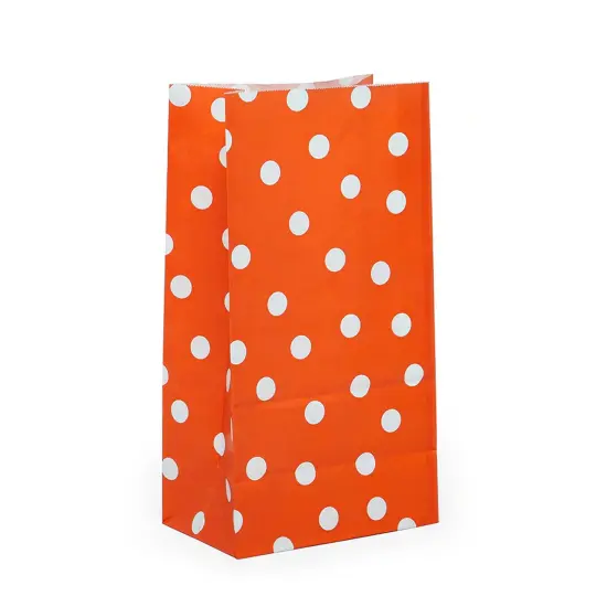 Dot Patterned Sos Food Bags 5'' x 3'' x 9 1/2'' Wrap {2}