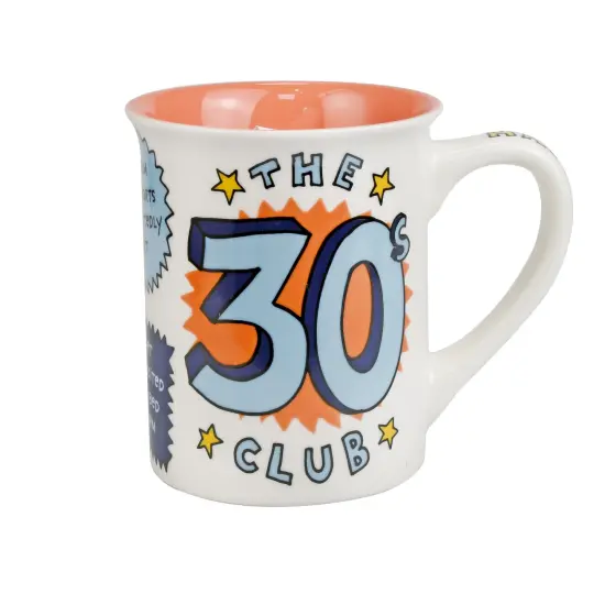 Enesco Our Name Is Mud 30th Birthday Club Mug Gift {1}