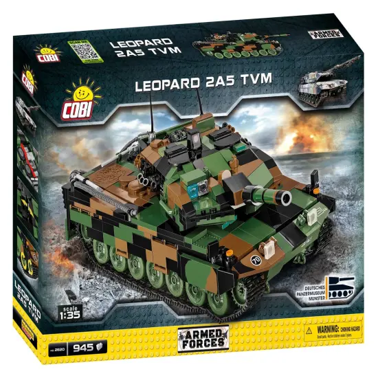 COBI Armed Forces Leopard 2A5 TVM German prototype tank {3}