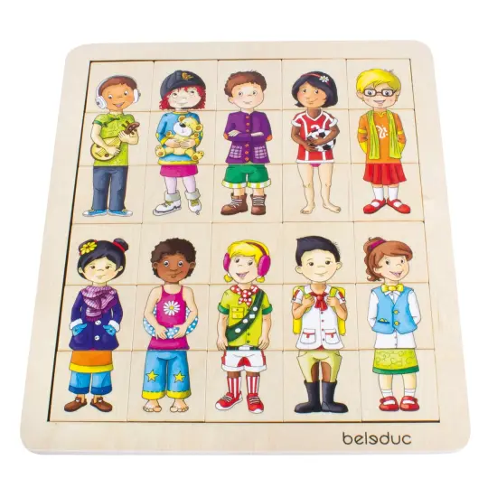 Match & Mix Kids Puzzle {1}