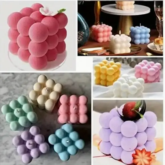 6 Cavity Bubble Silicone French Bubble Silicone Mold {4}