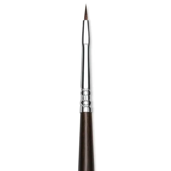 Escoda Vintage Synthetic Brush - Bright, LongHandle, Size 0 {1}