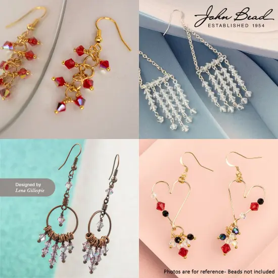 Preciosa 4mm Czech Crystals Bicone Rondelle Beads, 40pcs Rose {2}