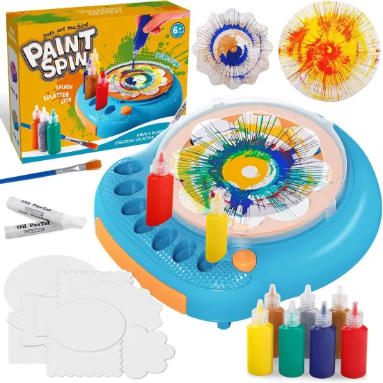 Paint Spin Art Machine Kit for Kids {1}