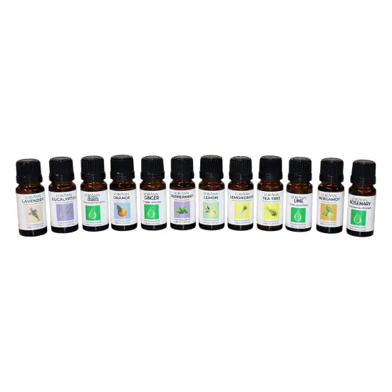 LorAnn Oils 12-unit Essential Oils Collection, 1/3 ounce bottles {1}