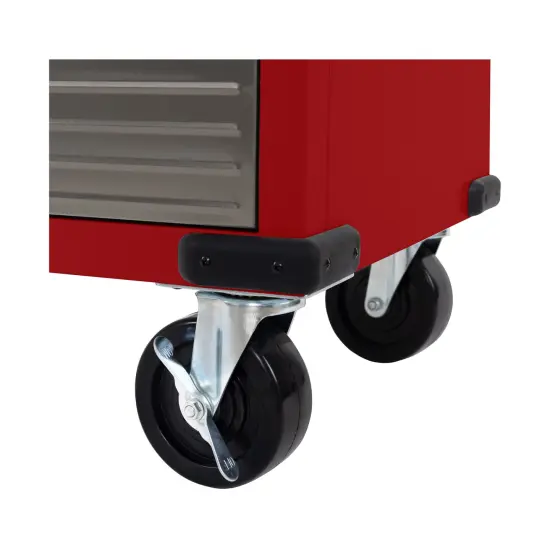 Seville Classics UltraHD 2-Door Cabinet Red {3}