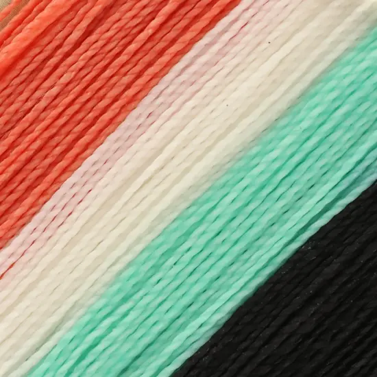 The Beadsmith Brazillian Waxed Cord Mix Ocean Dreams {3}