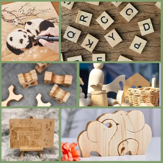 48 Pack Basswood Sheets 1/8x12x12 Inch {5}