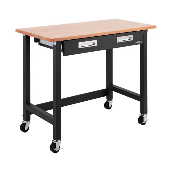 Seville Classics UltraHD 48&rdquo; Rolling Workbench, 48" W x 24" D x 37" H {4}