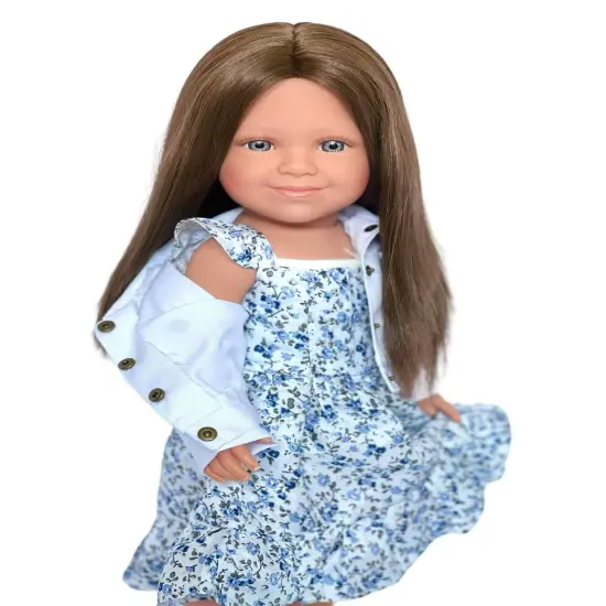 Meet Brooke: The 18-Inch Doll with a Passion for Blue {3}