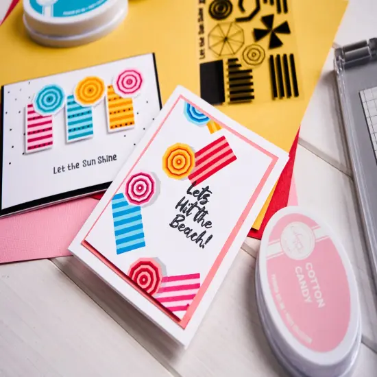 Sizzix Clear Stamps Set By Catherine Pooler 10/Pkg-Va-Cay Mode {6}