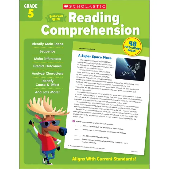 Success With Reading Comprehension: Grade 5 {1}