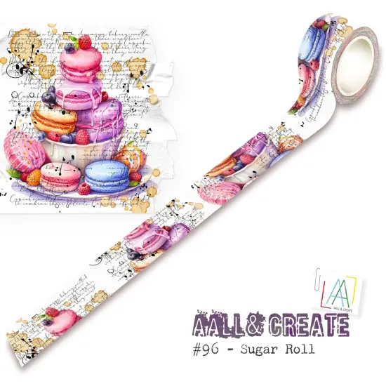 AALL And Create Layer-It-Up Washi Tape-Sugar Roll {1}