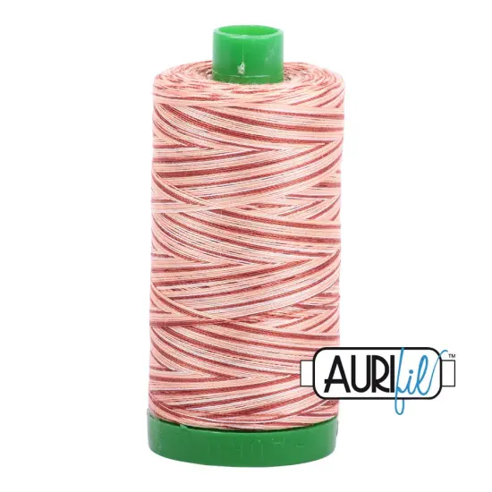 Multicolor - Variegated (4656) | 40wt Large Spool (1000M / 1094Y) | Aurifil Thread {1}