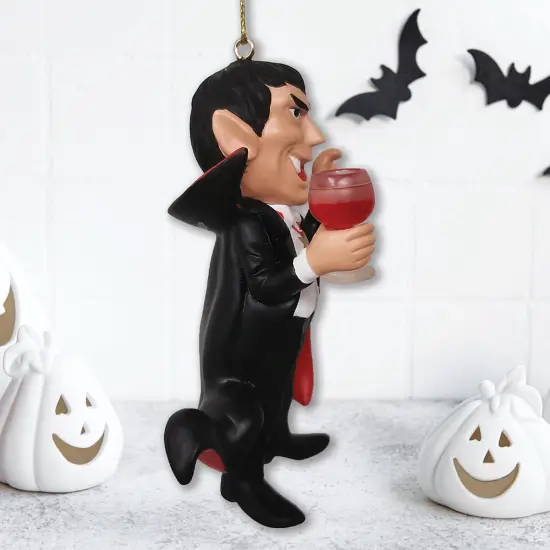Dracula Vampire Christmas Ornament, Resin Halloween Decoration {4}