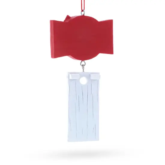 Cornhole Champion Boss of the Toss Resin Christmas Ornament {4}