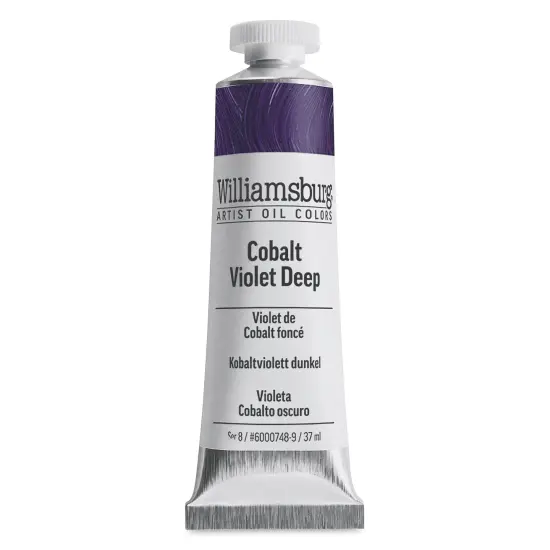Williamsburg Handmade Oil Paint - Cobalt Violet Deep, 37 ml tube {2}