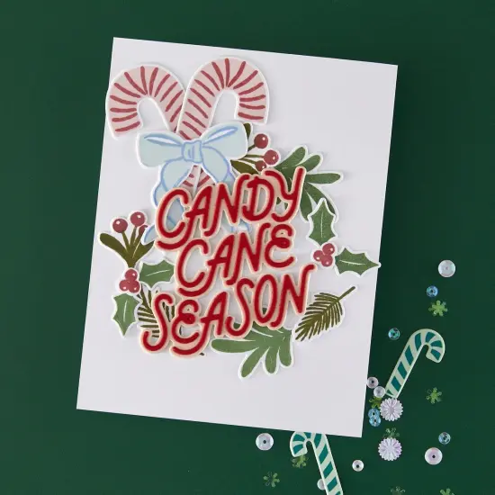 Hero Arts Die Set-Candy Cane Season {5}