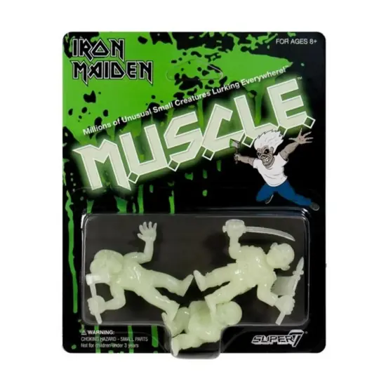 Iron Maiden M.U.S.C.L.E. Glow in the Dark Mini-Figure Set {1}