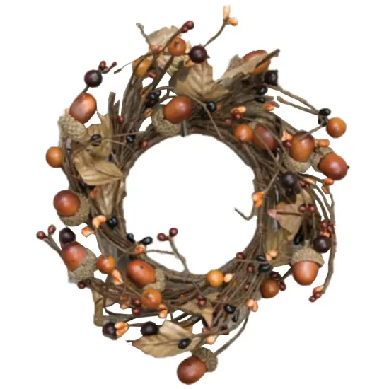 Country Mix Acorn Ring - 4"/8" {1}