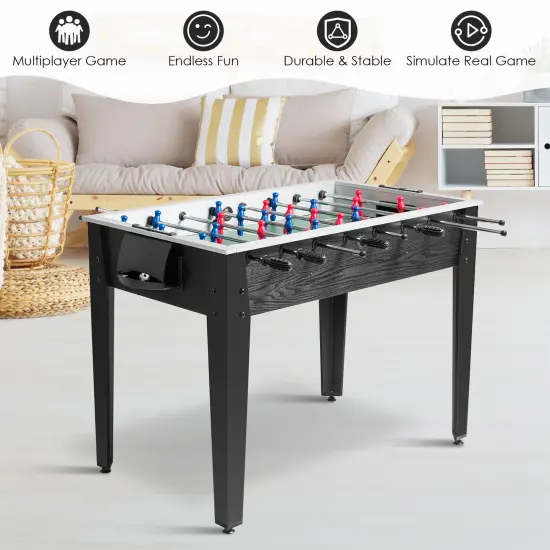 48" Competition Sized Home Recreation Wooden Foosball Table {3}