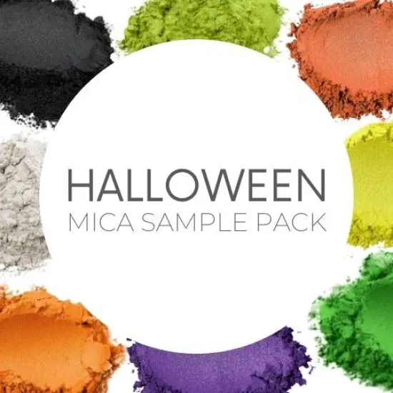 * Halloween Mica Sample Pack - 8 Halloween Colors {2}