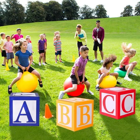 6 pcs ABC and 123 Friend Street Balloon Boxes {4}