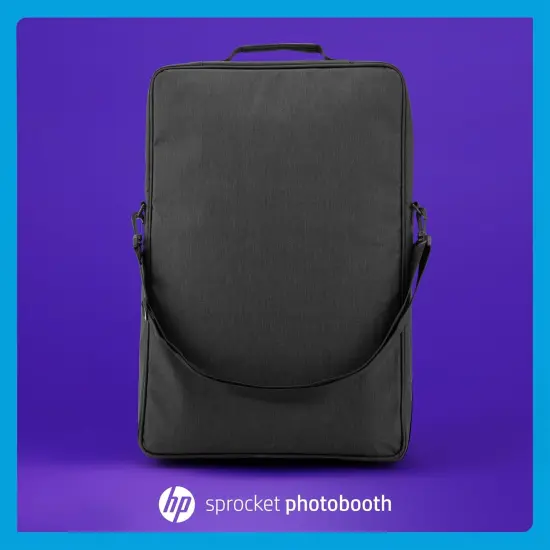 HP Premium Carrying Padded Storage Case w/Removable Shoulder Strap for Sprocket Photobooth (Black) {6}