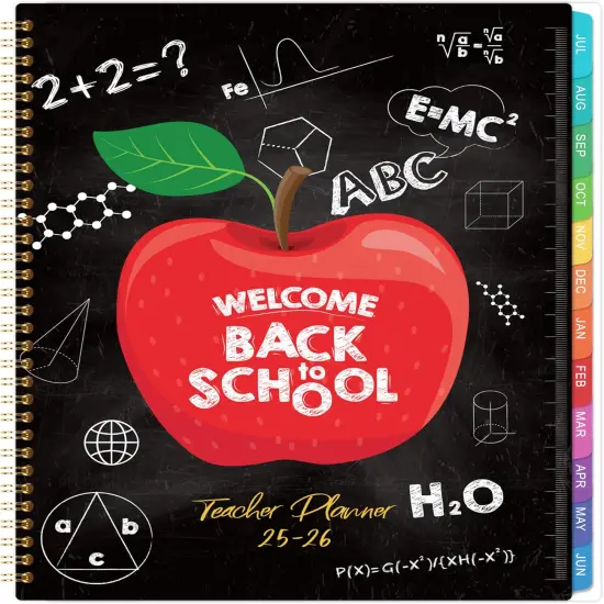 Teacher Planner 2025-2026 - 9'' x 11'' {1}