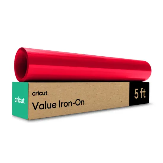 Cricut Value Iron-on - Red - 12 in x 5 ft (1) {1}