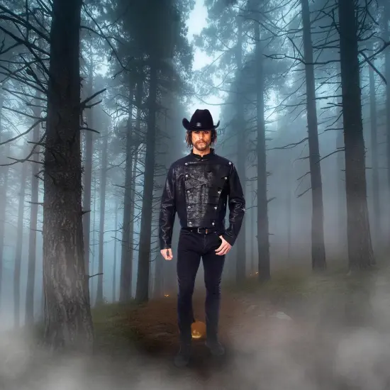 Renegade Adult Costume Jacket | Black {4}