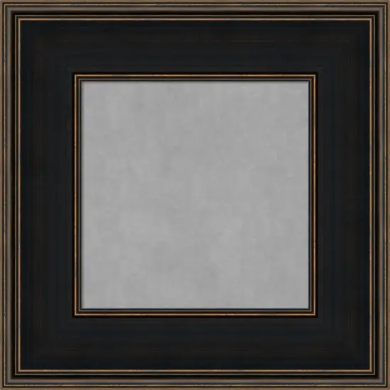 Marred Wood Framed Magnetic Board Marred Silver {7}