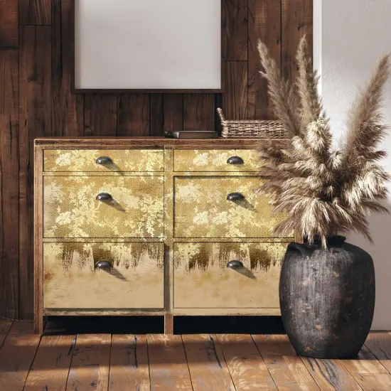 A1 Decoupage Fiber - Gilded Lace - 1 sheet, A1 size {4}