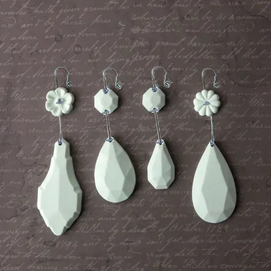 Prima Marketing Relic & Artifacts Archival Cast Embellishments-Chandelier Pendants II {1}