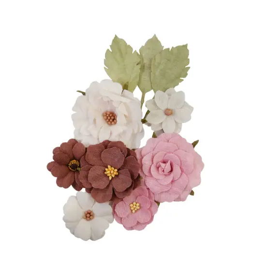 Farm Sweet Farm Collection Flowers - Shabby Barn - 10 Pcs, 1.5-2.5" {1}