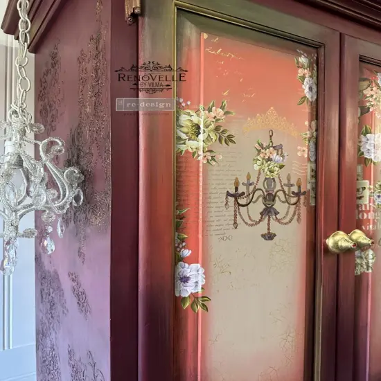 Decor Transfers® 24x35 - Cece With Love, Skully - total sheet size 24"x35", cut into 2 sheets {4}