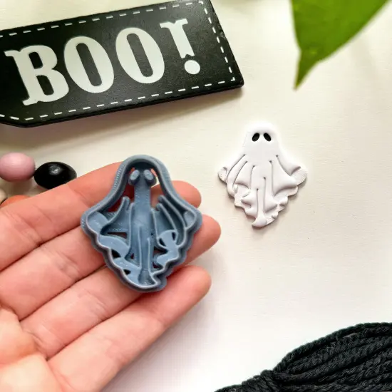 TALL GHOST | HALLOWEEN | CLAY CUTTERS {4}