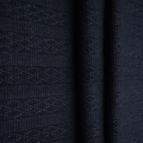 1 Yard Sweater Pointelle Jacquard Fabric Stretch Rayon Nylon Polyester Spandex 58/59 Inches Wide BLACK {2}