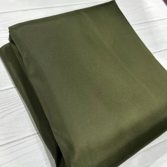 Olive Lux Bonded Nylon {1}