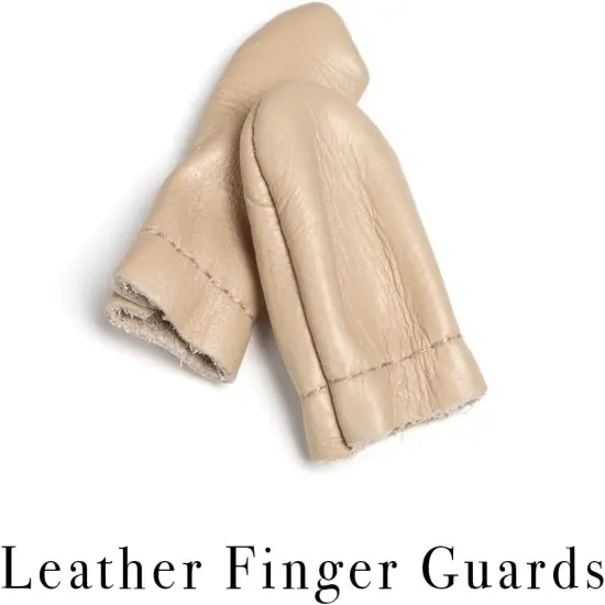 Complete Needle Felting Craft Starter Kit for Beginners, Premium Tools and Supplies, 17 Colors Wool, 6 Needles Color Coded, Wool Felting Pad, Leather Finger Guards, Storage Case {5}